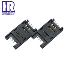 Color: 500pcs Gimax 20pcs-500pcs TF Memory Card 8Pins Connector Flip Micro SD Socets
