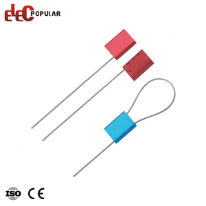 Custom Laser Marking Logo Anti-Corrosion Multi Color Metal High Security Seal