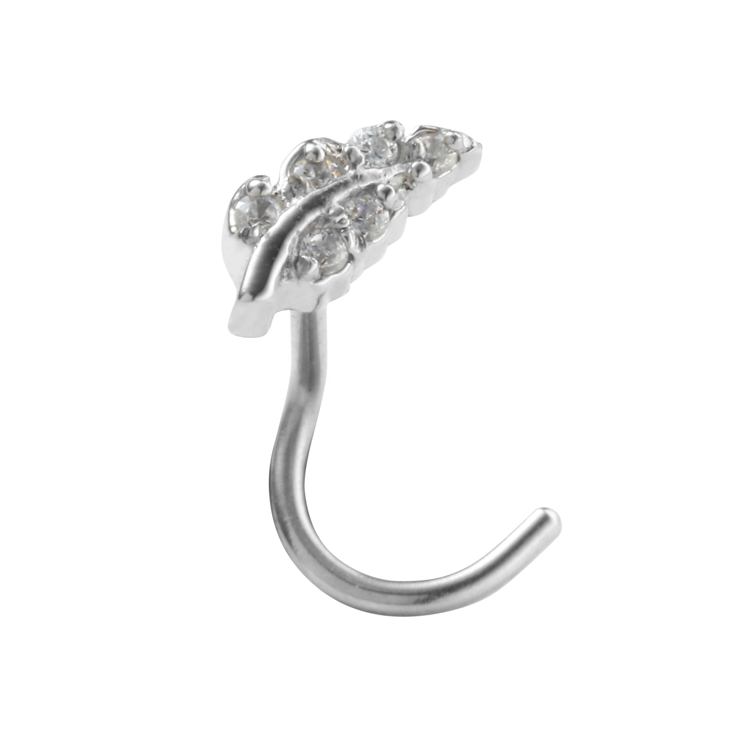 Sold by Piece Freedom Fashion Baby Owl Sparkle 316L Surgical Steel Belly Button Ring