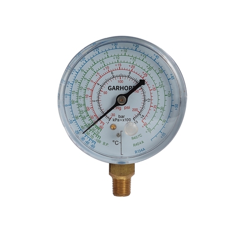 70毫米制冷压力表-1-15bar/psi r22r134ar404ar407c 1/8npt