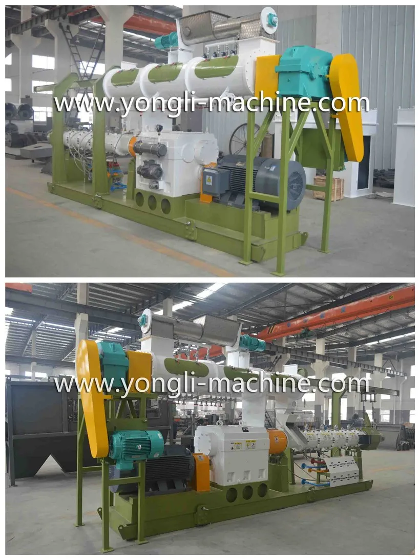 Poultry Dog Floating Fish Chicken Animal Feed Pellet Making Machine Price Floating Fish Pet Food Feed Machinery