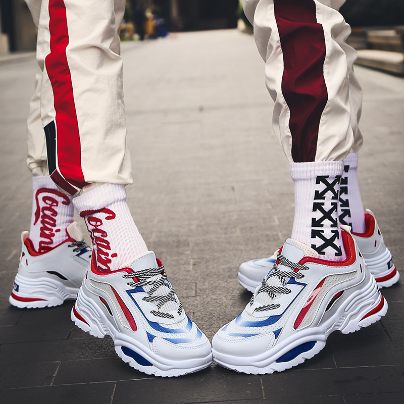 Модная удлиненная популярная обувь для ходьбы, новейшие массивные кроссовки