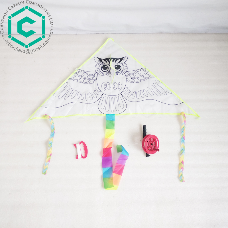 Канадский рынок, простой воздушный змей с цветной печатью для детей