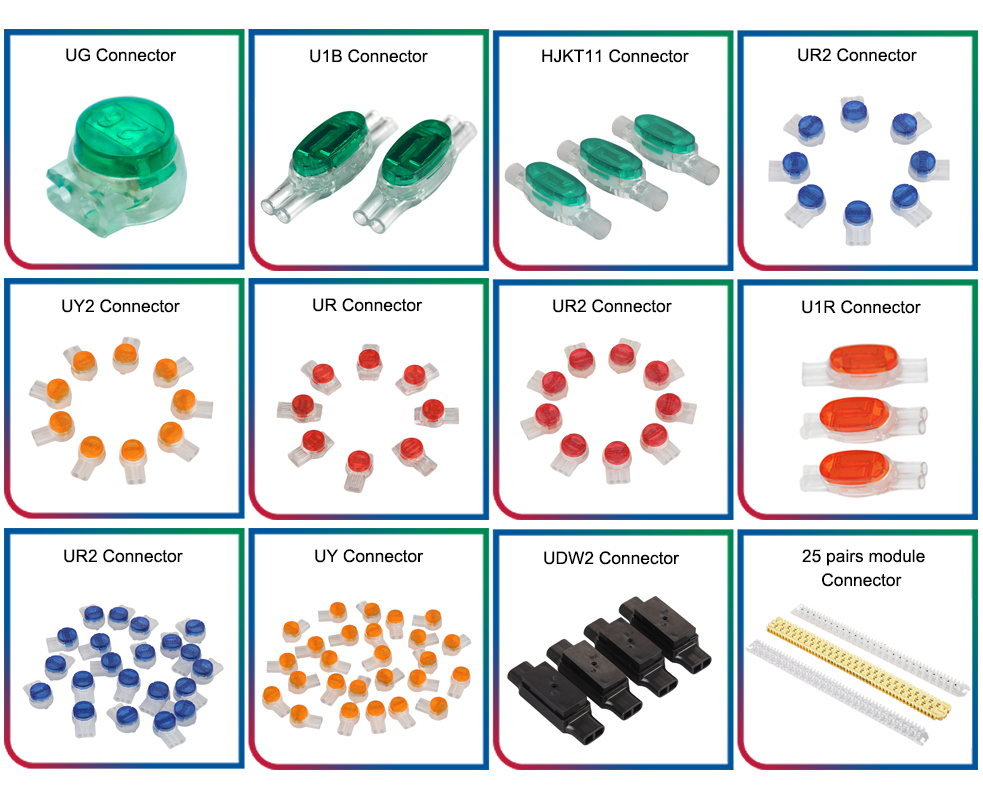 U1R K8 연결기 HJKT8 방수 엉덩이 플라스틱 케이블 전선 인라인 연결기 유이 UY2 UR UR2 UB2A K4 드롭 와이어 연결기