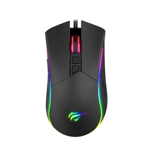 Havit MS1001 7Buttons Backlit Programmable Gaming Mouse in Fast Reaction