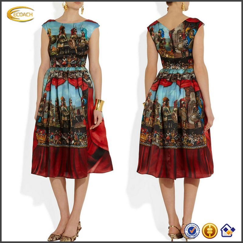 red cap dress
