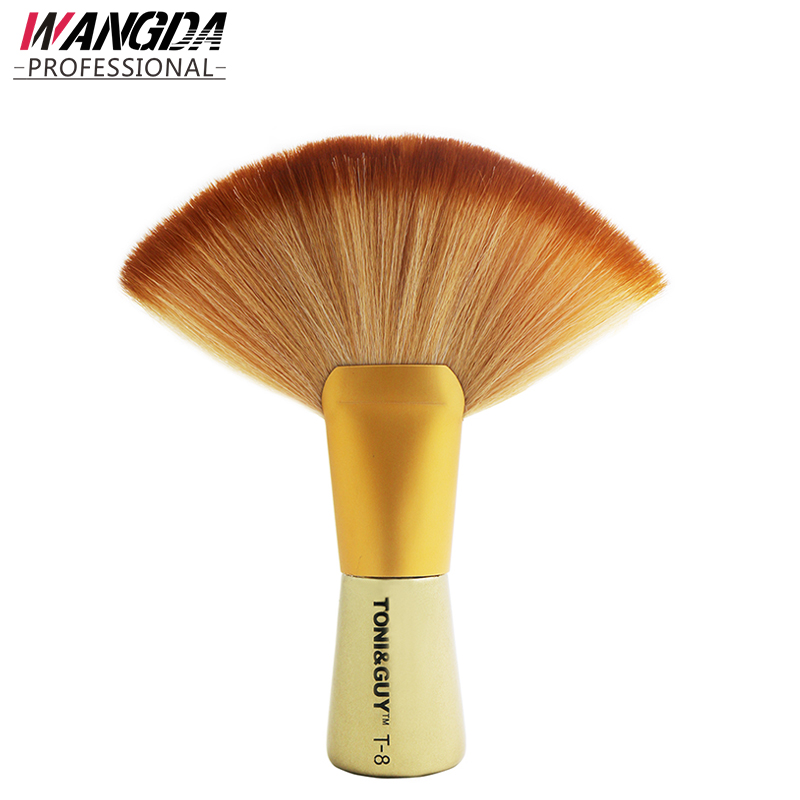 1PCS Soft Cleaning Neck Brush Face Duster Dispenser Brushes Hair Brush Hairdresser Salon Plastic Handle Cosmetic Tools NEW