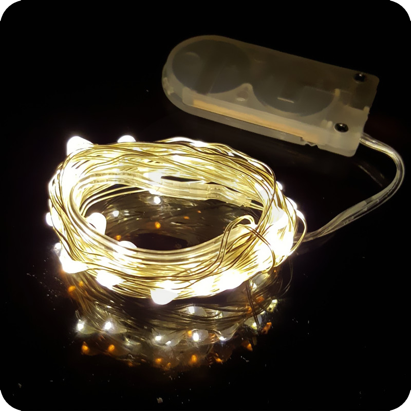 20 LED Fairy Lights  Battery Operated  Copper Wire Light Battery Led String Lights For Party /Wedding Decoration