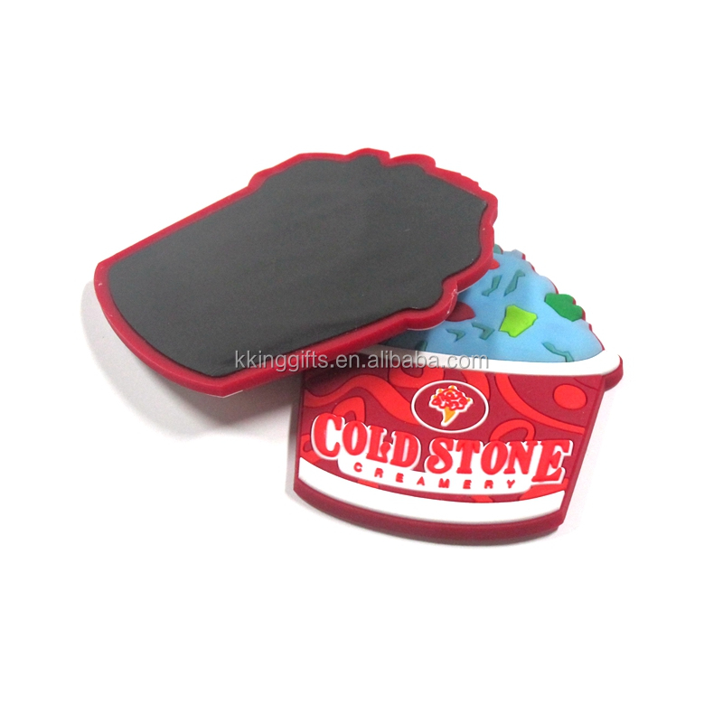 Магнит на холодильник из мягкой резины ПВХ с принтом логотипа на заказ для оптовой продажи