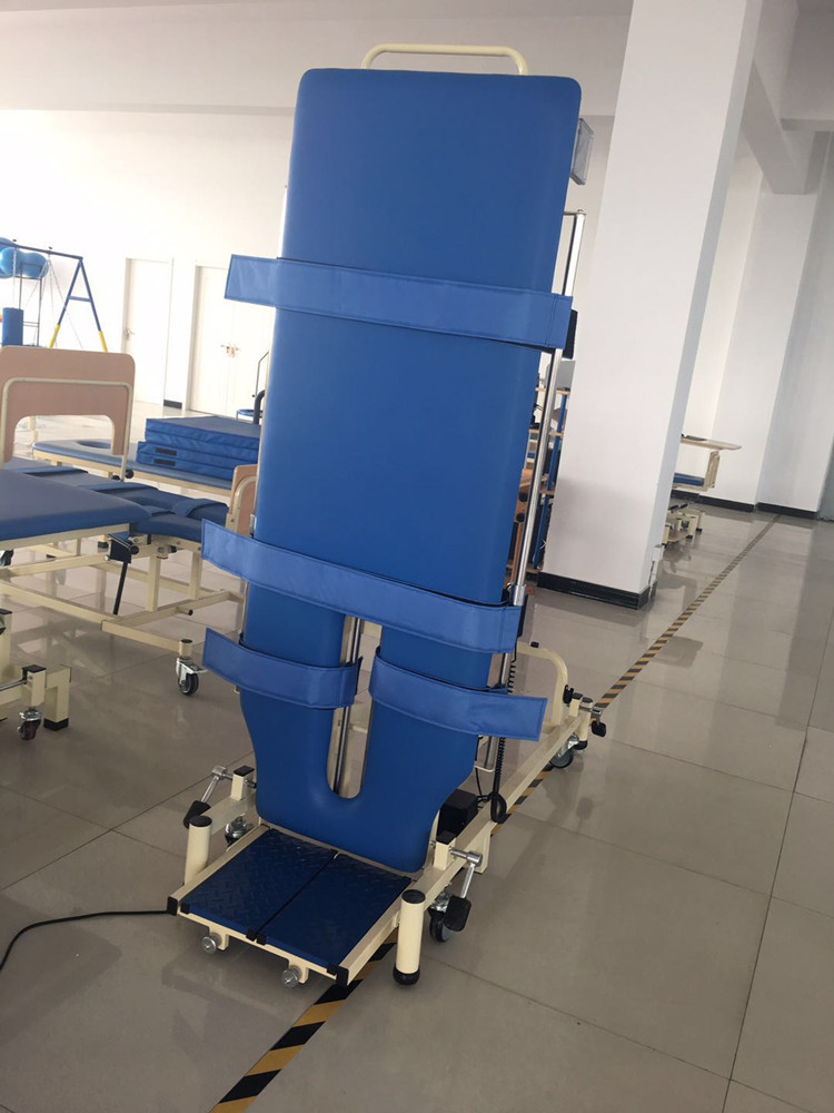 High quality medical equipment Rehabilitation device Electric Vertical Bed/ Tilt table
