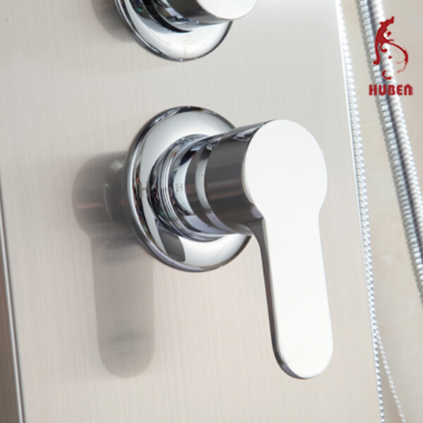 Pressure Balance Tower Rainfall Shower Panel System