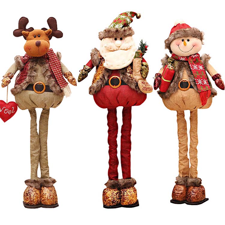 big stuffed santa claus
