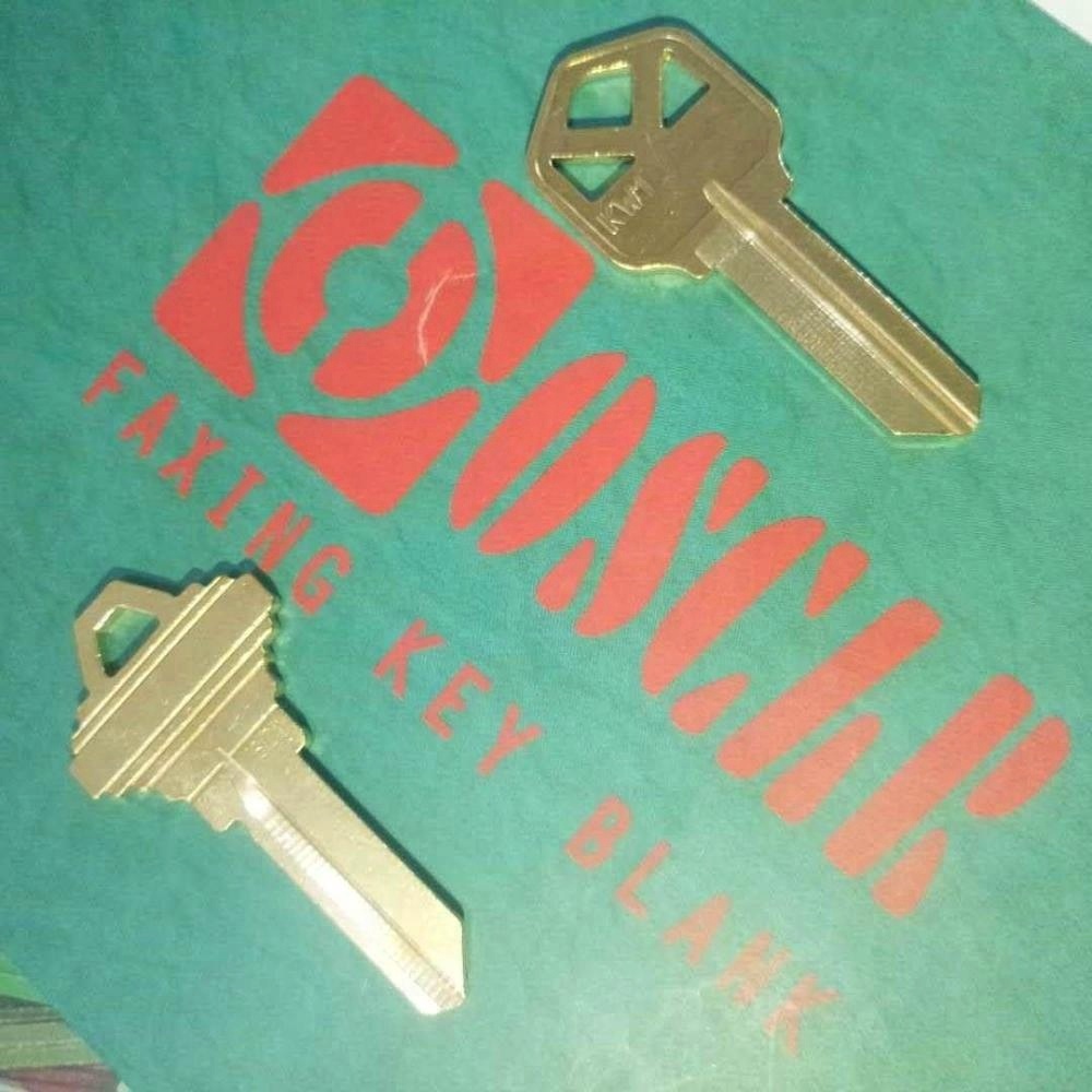 Residential Key Blanks for Locksmith SC1 Blue Plastic Head 50 Pieces