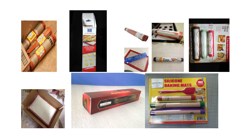 Hot sale heat resistant food grade LFGB Certificate washable silicone baking mat