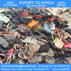 high quality of used bags