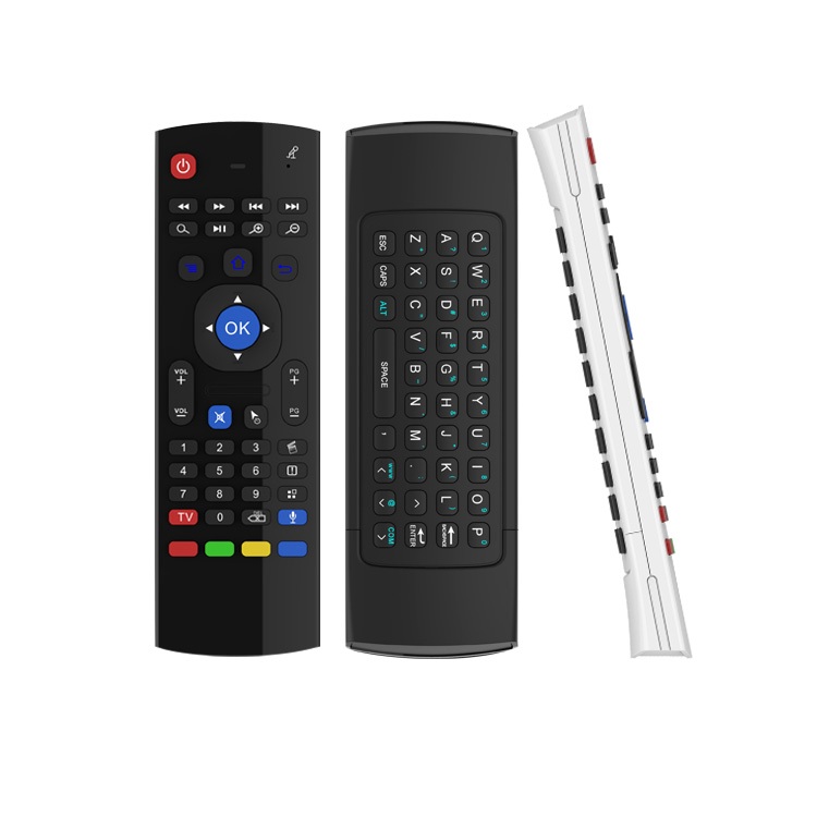 Remote for android tv. Пульт clickpdu mx3m air mouse для  android tv box, pc. android tv remote control. клавиатура для андроид тв. air mouse.