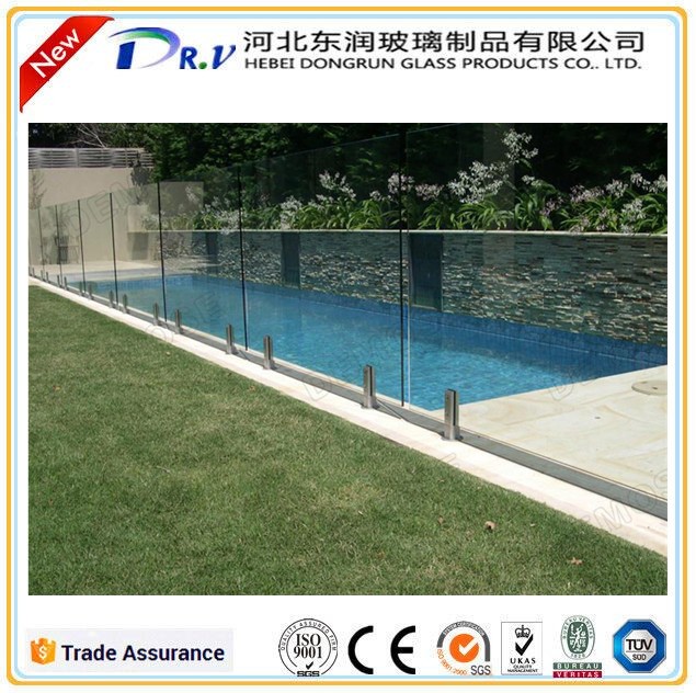 CustomTempered laminated glass for Balcony/stair railing