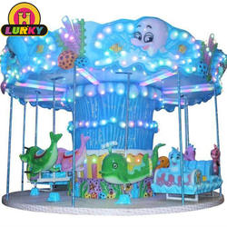 ocean theme park rides for kids, merry go round for kids playground