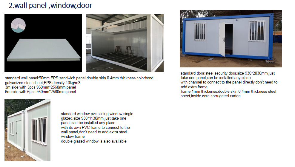 mobile home supplier prefab puerto rico 20ft modular foldable portable tiny container house philippines for sale