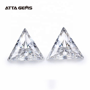 Wholesale Forever Brilliant Triangle Cut White Moissanite Jewelry