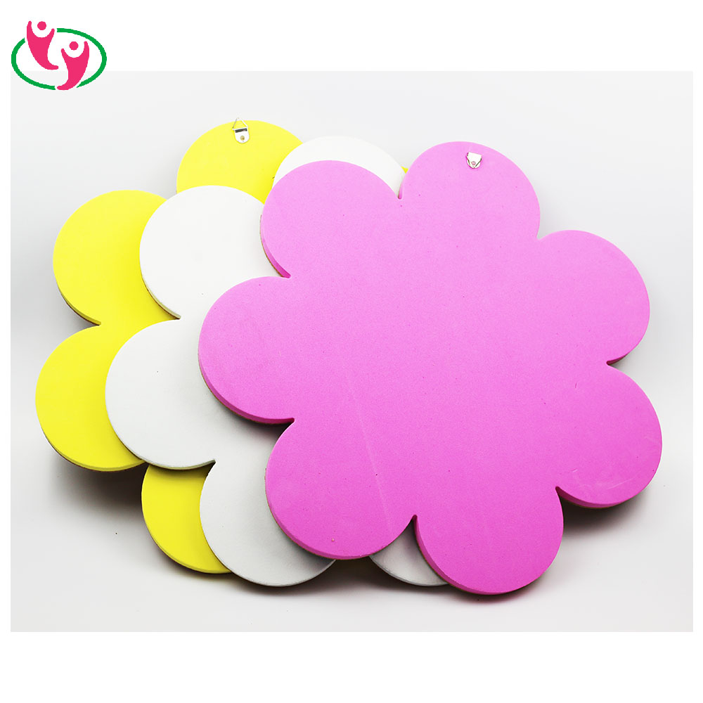 Уникальный декоративный цветок Форма Двусторонняя EVA пробка доска объявлений с вешалкой