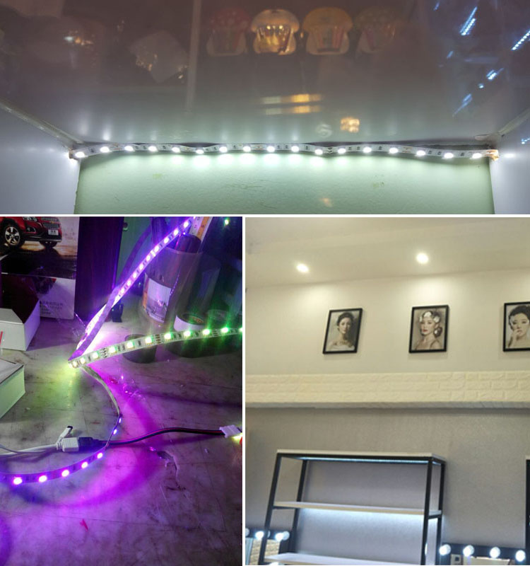 LED-Streifen-Anschluss, 2-polig, 8 mm, mit kabelloser Verbindung, kein Löt-/Schweißanschluss für LED-Streifen 3528/5050 erforderlich