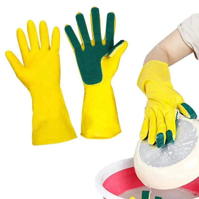 Посуда моющая перчатки