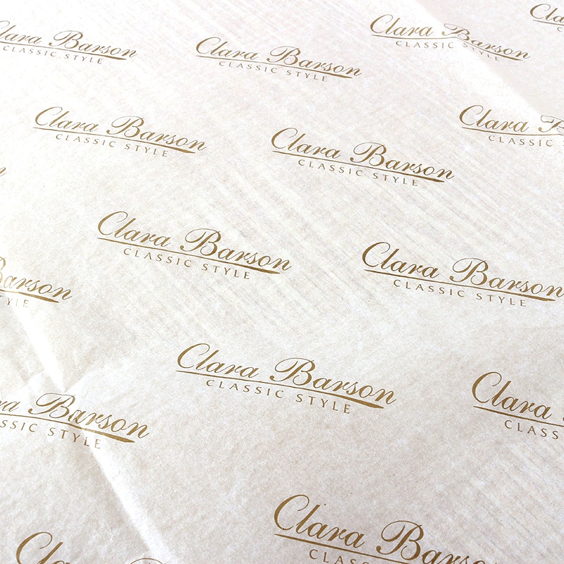 Печатная подарочная упаковочная бумага 17 г/м2, салфетка для упаковки на заказ