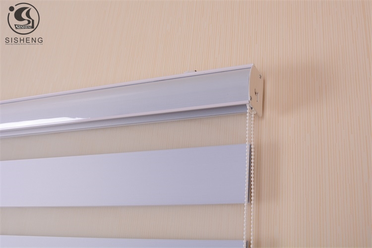 Factory sale horizontal motorized 3inch blackout zebra blinds