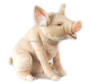 realistic pig stuffed animal