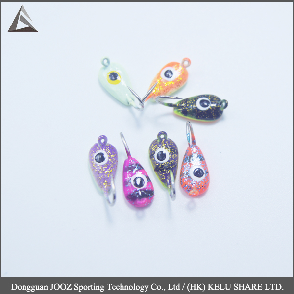 Рыбалка/Разноцветный разукрашеный/вольфрама льда приспособлений/приманки/вес светятся в темноте/Оборудование для рыбной ловли из Китая