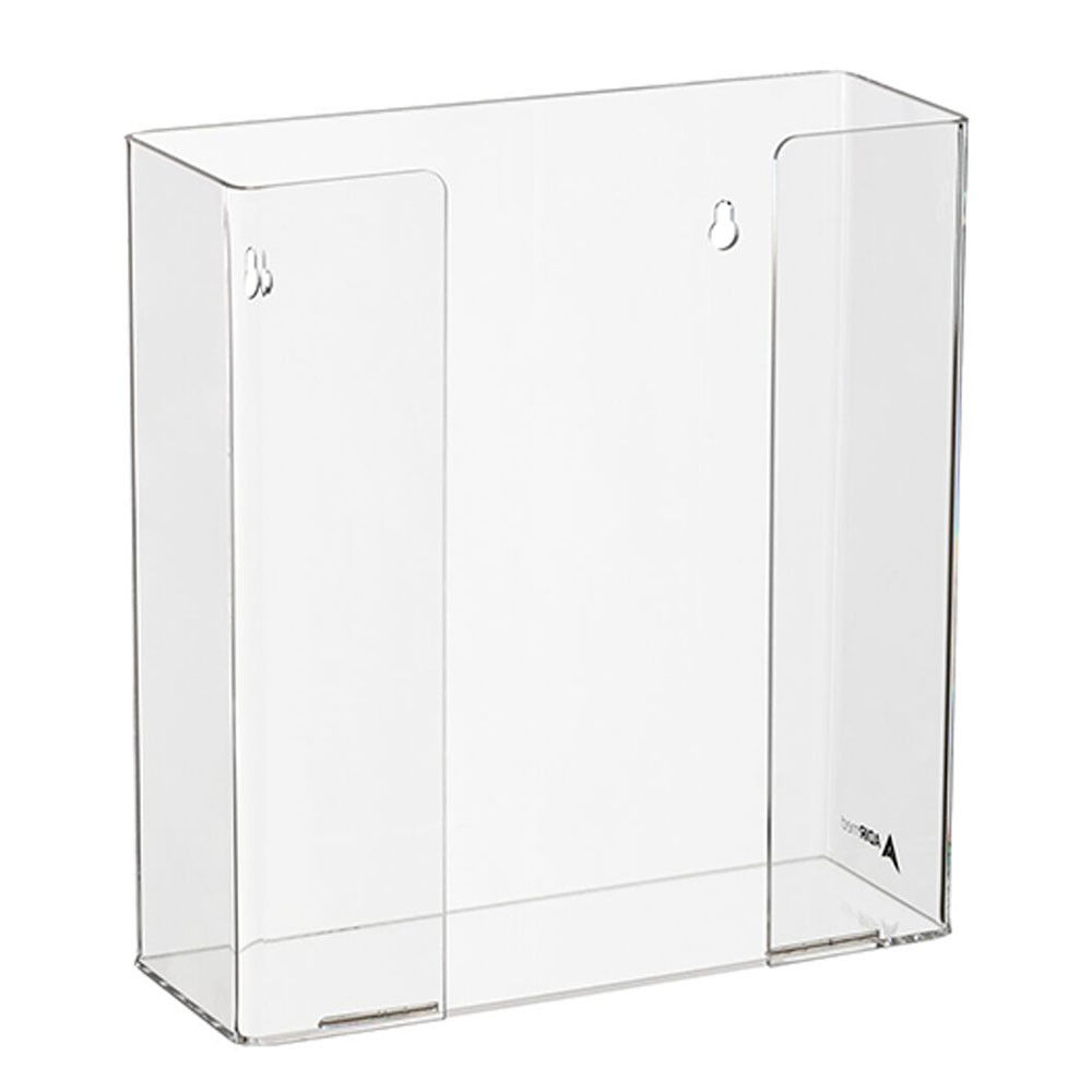 HIIMIEI Gloves Dispenser Wall Mount, Acrylic Triple Glove Box - View #6
