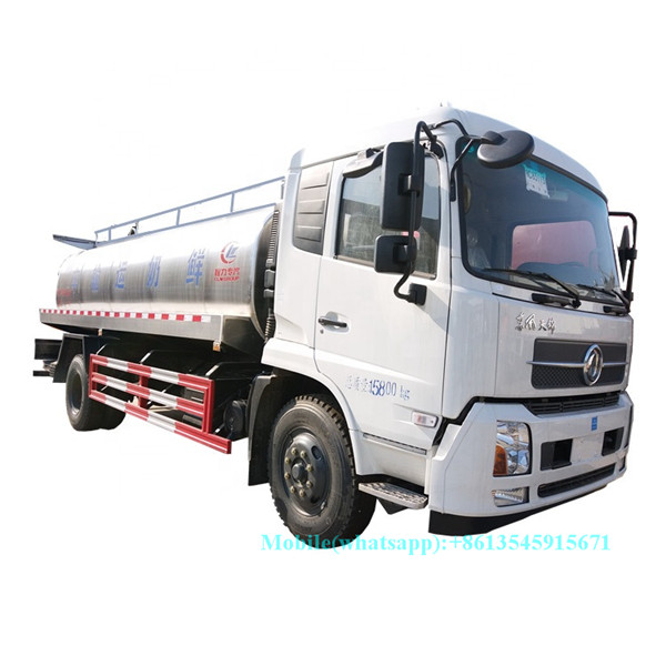 8000 Liters Stainless Steel Milk Transport Truck - Efficient Milk