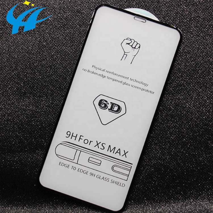 Оптовая продажа 6D Универсальный полное покрытие защищает Защитная пленка для экрана из закаленного стекла Защитная пленка для iphone XS XR MAX 11 pro 12 mini pro max 2 предмета в упаковке