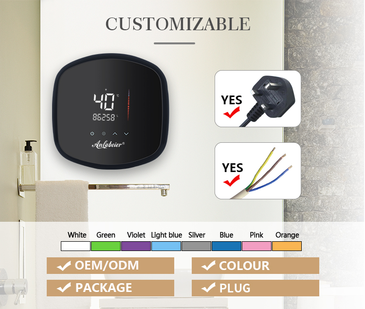 220 volt electric water heater 3 seconds heating autonomous water heater