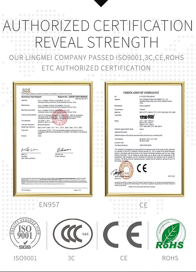 YPOO factory wholesale price new model M6 home use electric treadmill gym fitness equipment