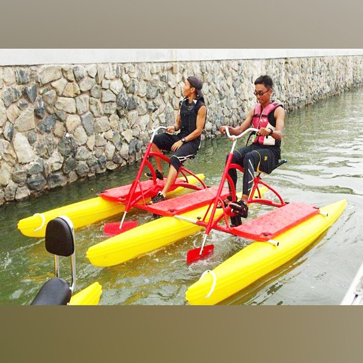 water bicycle water park equipment/water pedal bikes for sale