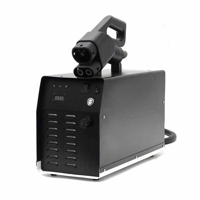 electway portable 7kw 750v ccs dc fast charger single phase