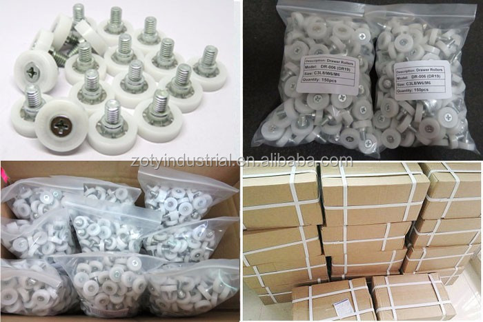 4 Rulli In Nylon Poliammide 30x30x8 Mm - Con Cuscinetti Di Precisione, Auto-lubrificanti, Per Meccanismi E Guide