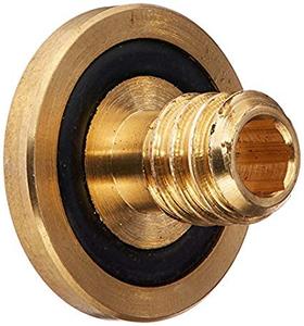 High quality Straight 5/16 DIN brass press nut Male Insert with O ring