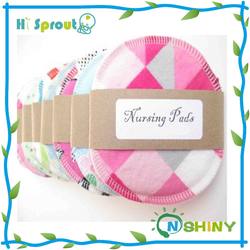 waterproof printed color breast pads breastfeeding pad nursing pads washable reusable
