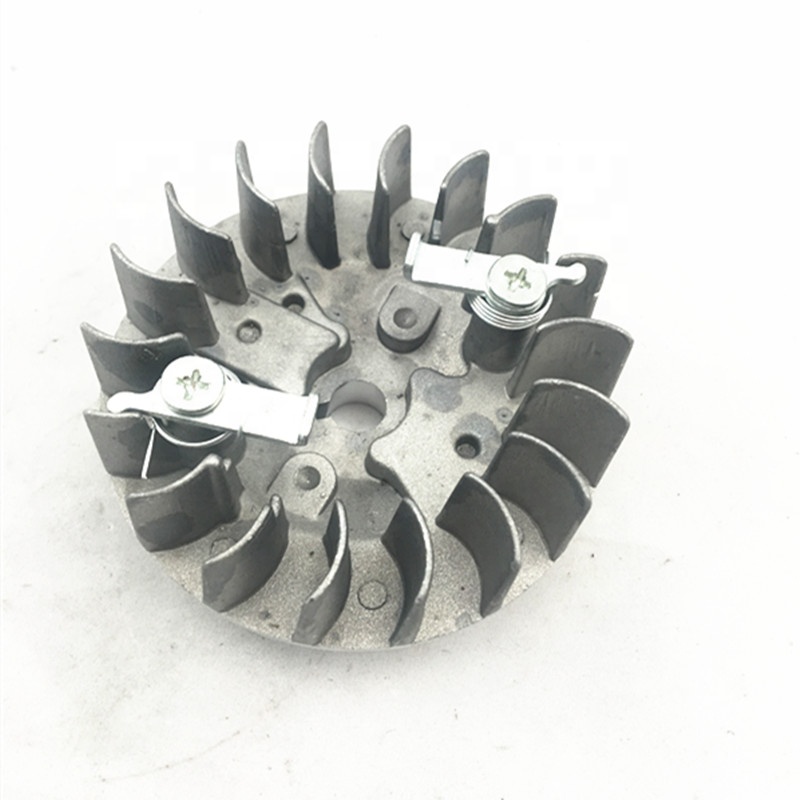 4 items: Mini Moto 49cc Spares Kit Coil Spark Plug Bundle Deal Short Black Easy Pull Start Fly Wheel