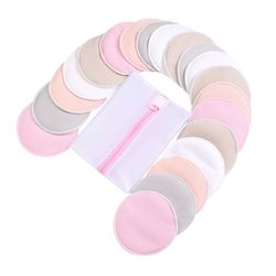 Washable Organic bamboo nursing pads Reusable Spill-proof Breast Feeding Pads