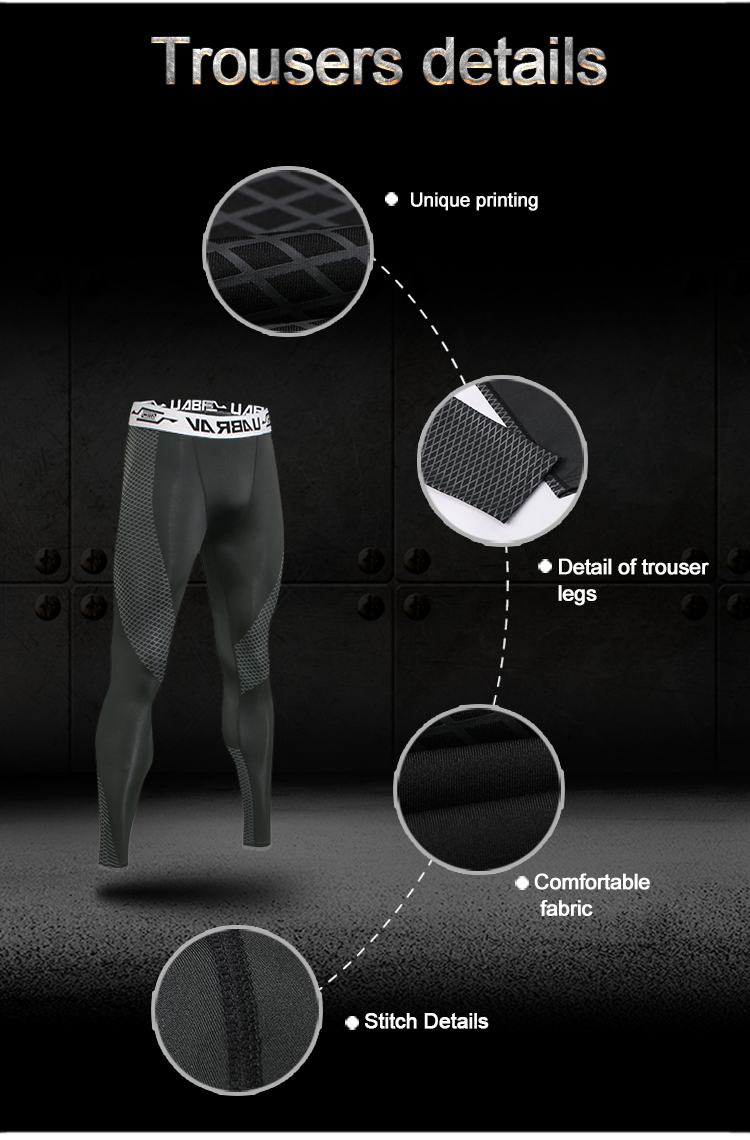 fitness wear men gym body building custom men's leggings superdry trousers