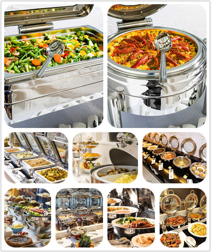 Best Other Hotel Kitchen Buffet Equipment Food Display Stand Storage Chafing Dishes Food Warmer Boxes Dish Chafing Set For Sale Best Other Hotel Kitchen Buffet Equipment Food Display Stand Storage Chafing Dishes Food Warmer Boxes Dish Chafing Set For Sale