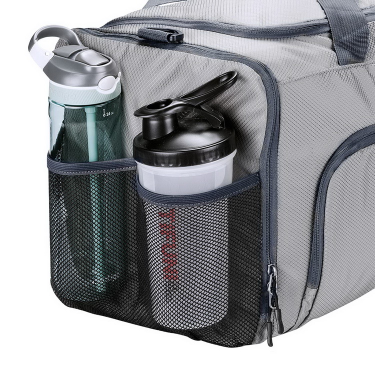 Borsone da viaggio pieghevole borsone sportivo borsa da palestra impermeabile con logo personalizzato scomparto per scarpe