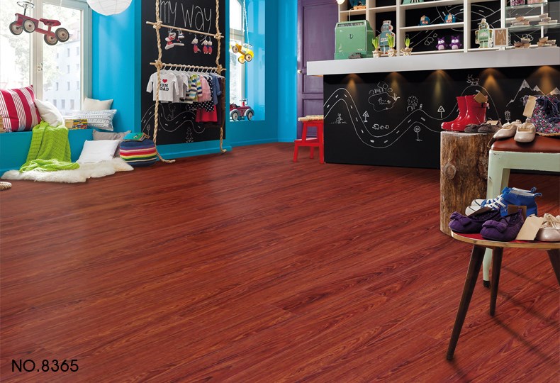 Long warranty vinyl flooring pvc grey with CE certificate