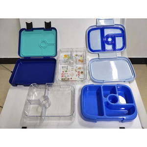 Fresh Leak-Proof & Versatile 4/5-Compartment Bento-Style Lunch Box Ideal for Portion-Control BPA-Free Bento Lunch Box