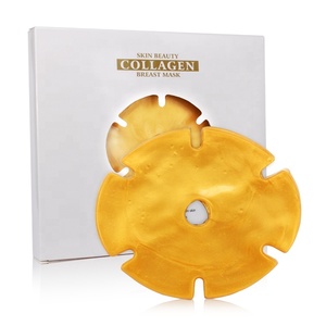 Private Label Custom Breast Firming 24K Gold Collagen Crystal Mask