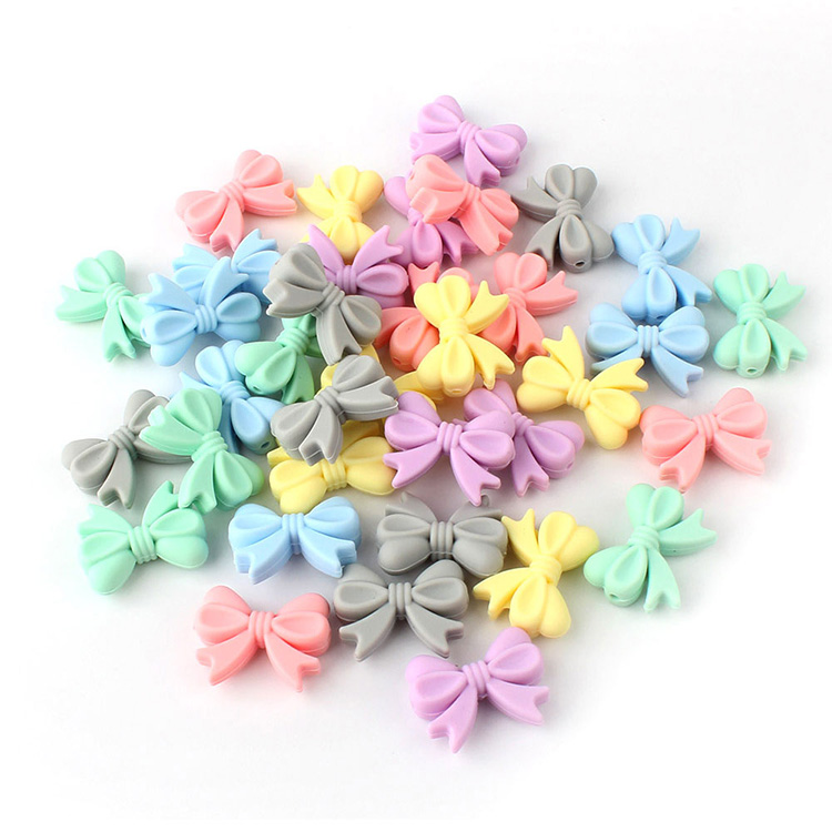 Силиконовые бусины для прорезывания зубов для детей, без бисфенола А